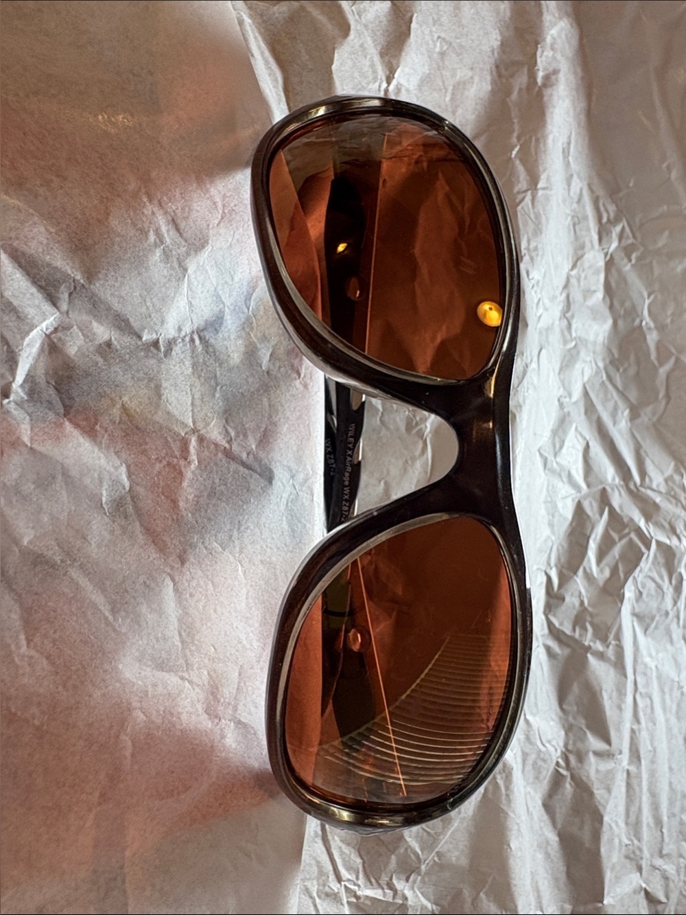 Women's Brown Oversized Fashion Sunglasses